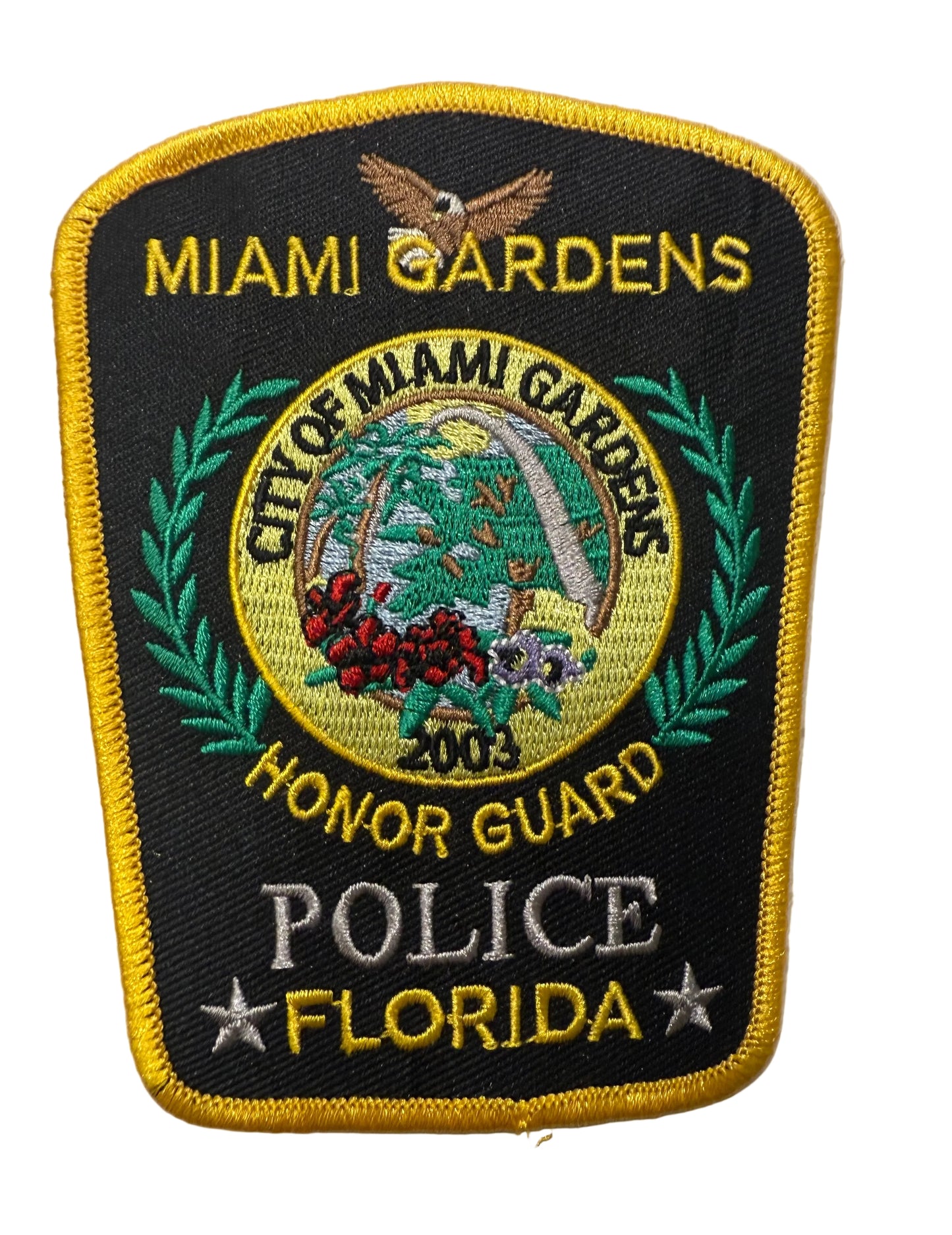 Miami Gardens PD Patch- Honor Guard