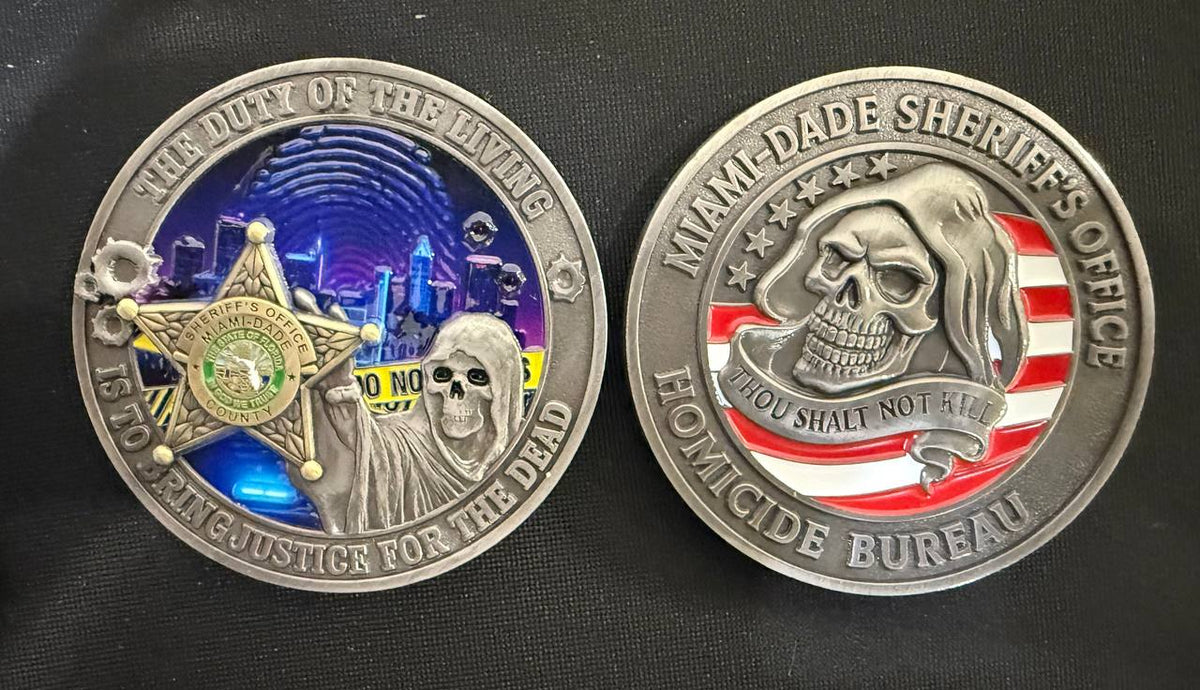MDSO Homicide Coin