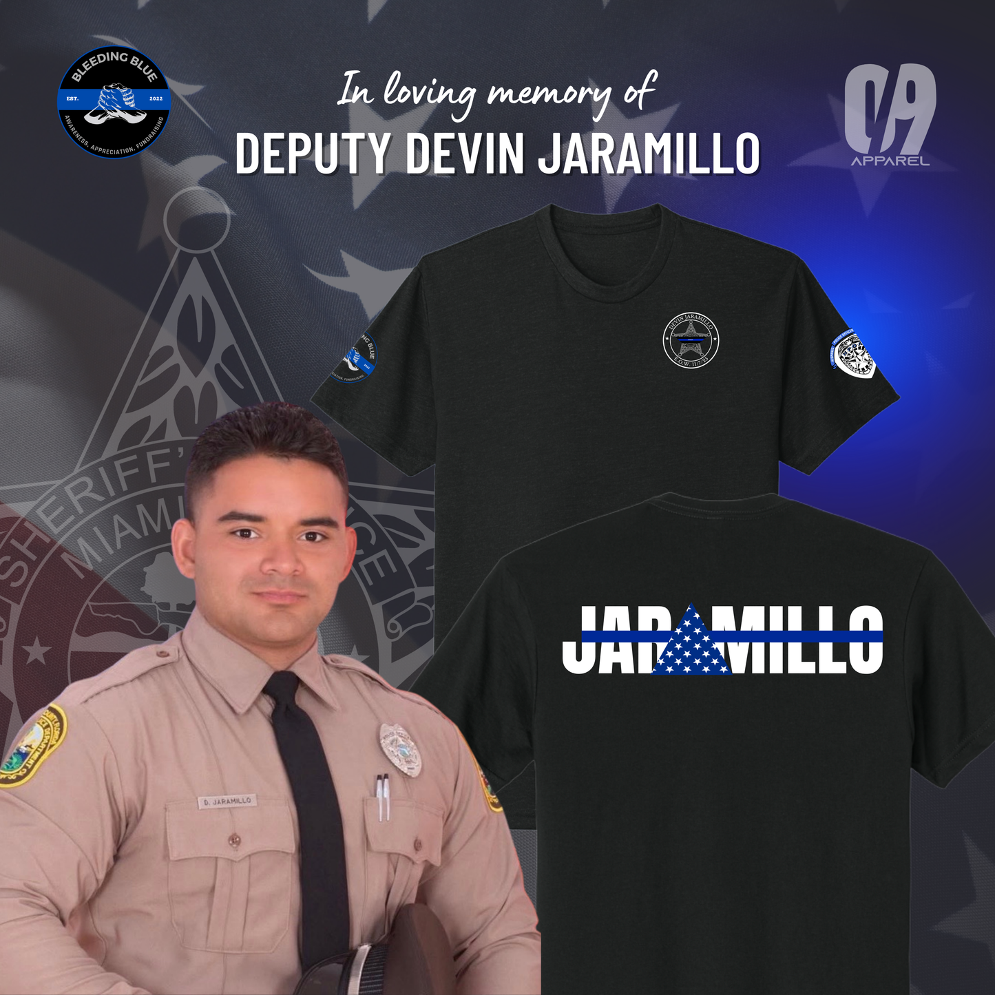 Deputy Devin Jaramillo T-Shirt