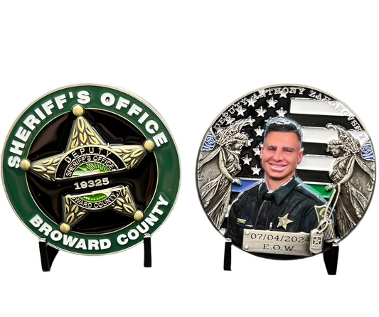 ANTHONY ZAHOROVSKY CHALLENGE COIN