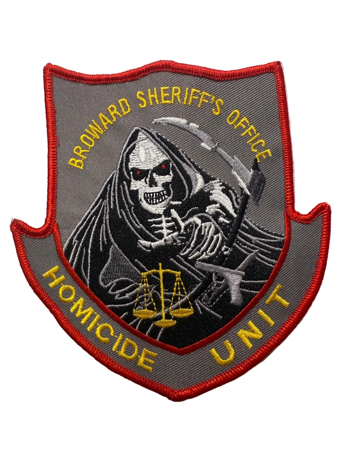Broward Sheriffs Office Patch- Homicide