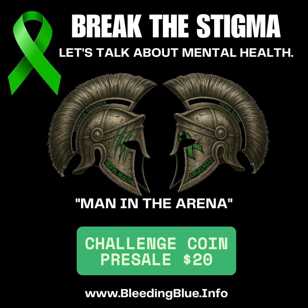 "Man in the arena" challenge coin