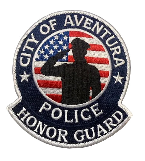 City of Aventura PD Patch - Honor Guard