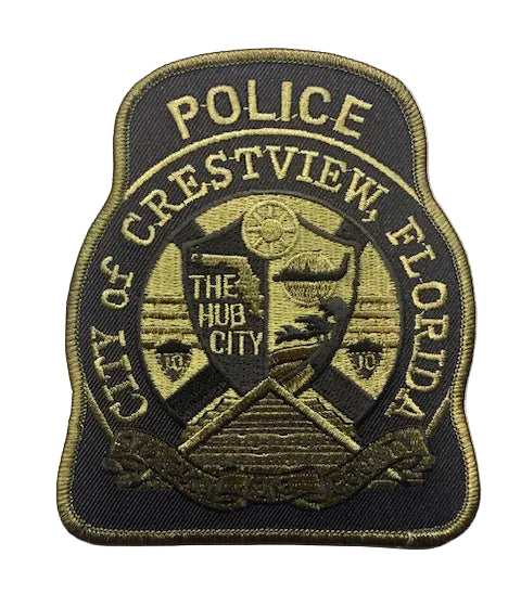 Crestview PD Patch - Green
