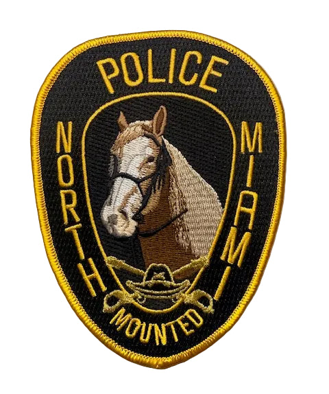 North Miami PD Patch - Mounted Patrol