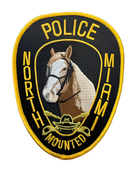 North Miami PD Mounted Patrol Patch