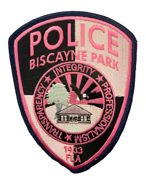 Biscayne Park PD Breast Cancer Patch