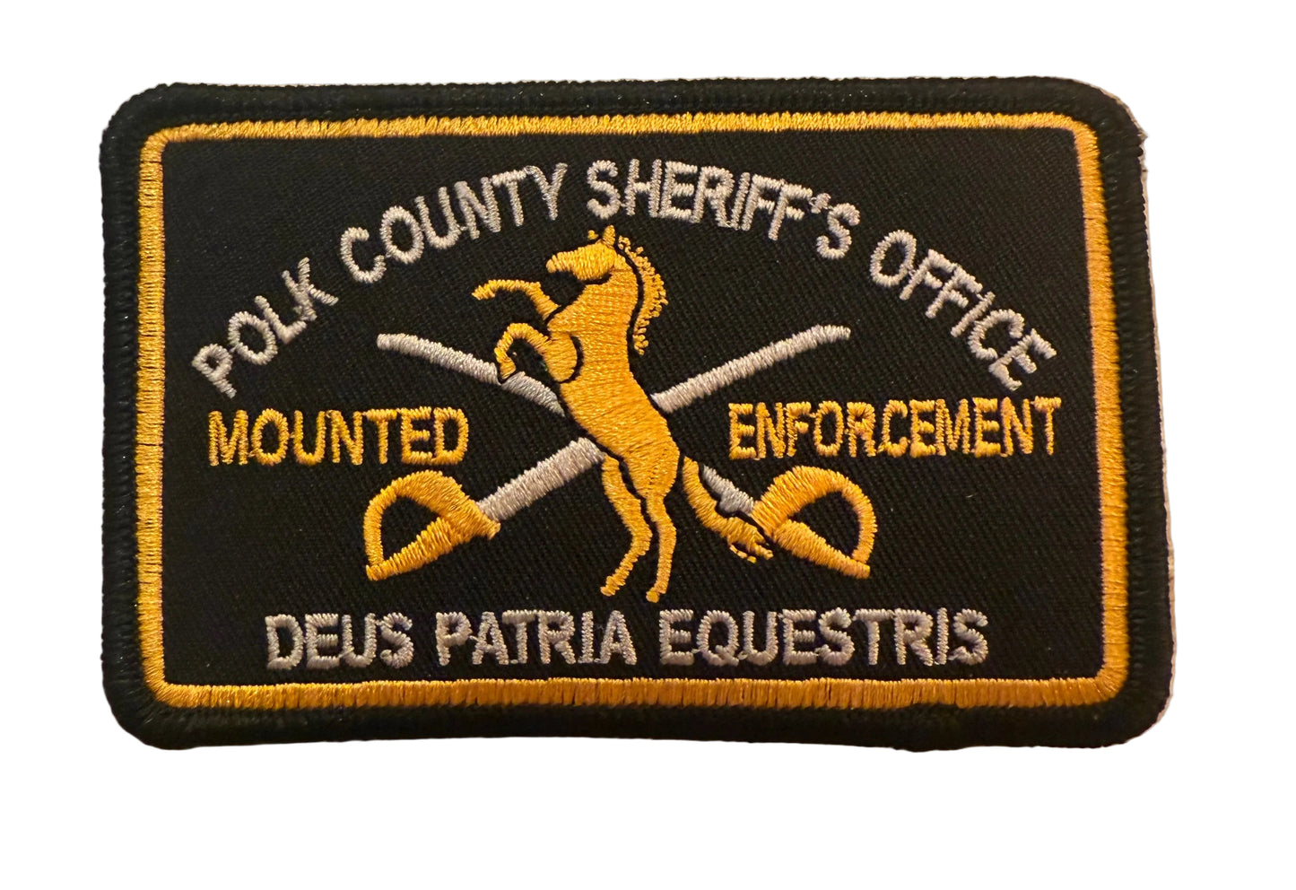 Polk County SO Patch - Mounted