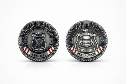 Armor of God Challenge Coin