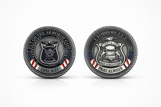 Armor of God Challenge Coin