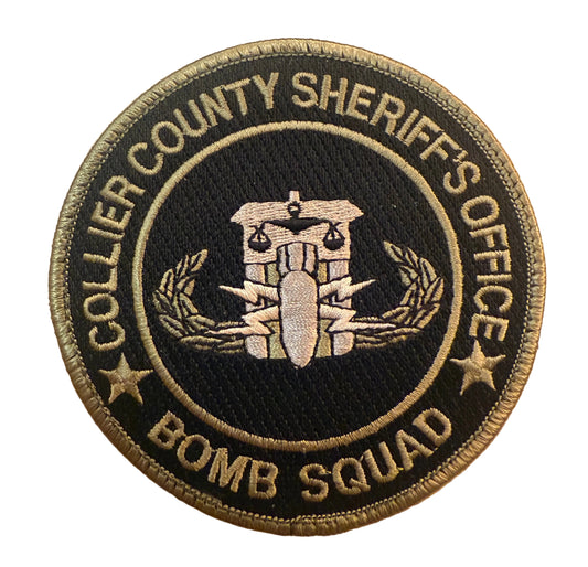 Collier County SO Patch - Bomb Squad