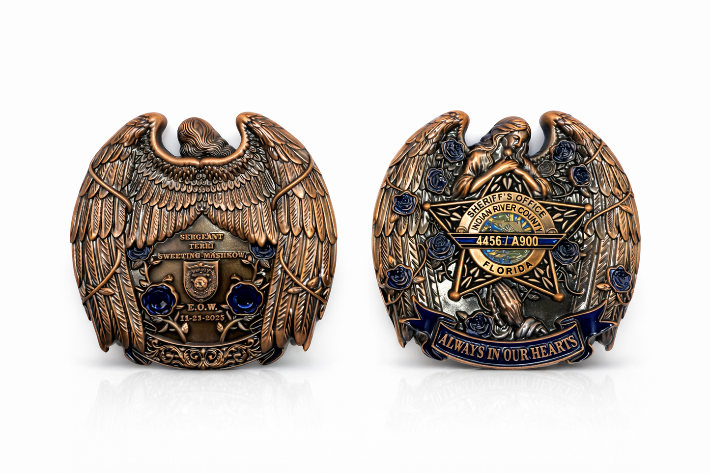 Sergeant Terri Sweeting-Mashkow Memorial Coin