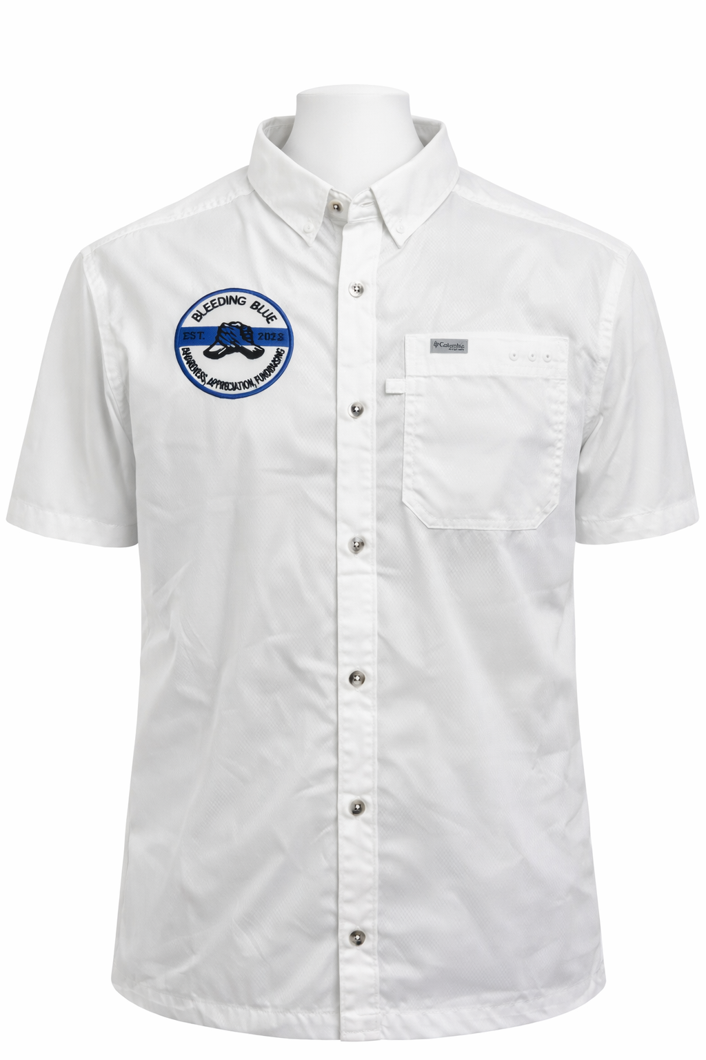 Bleeding Blue Columbia Shirt