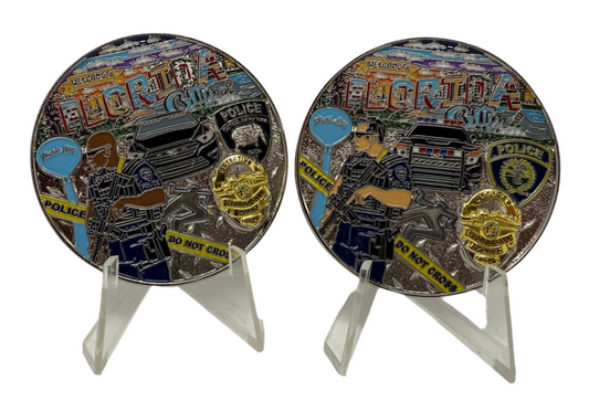 Florida City Police Dept Coin