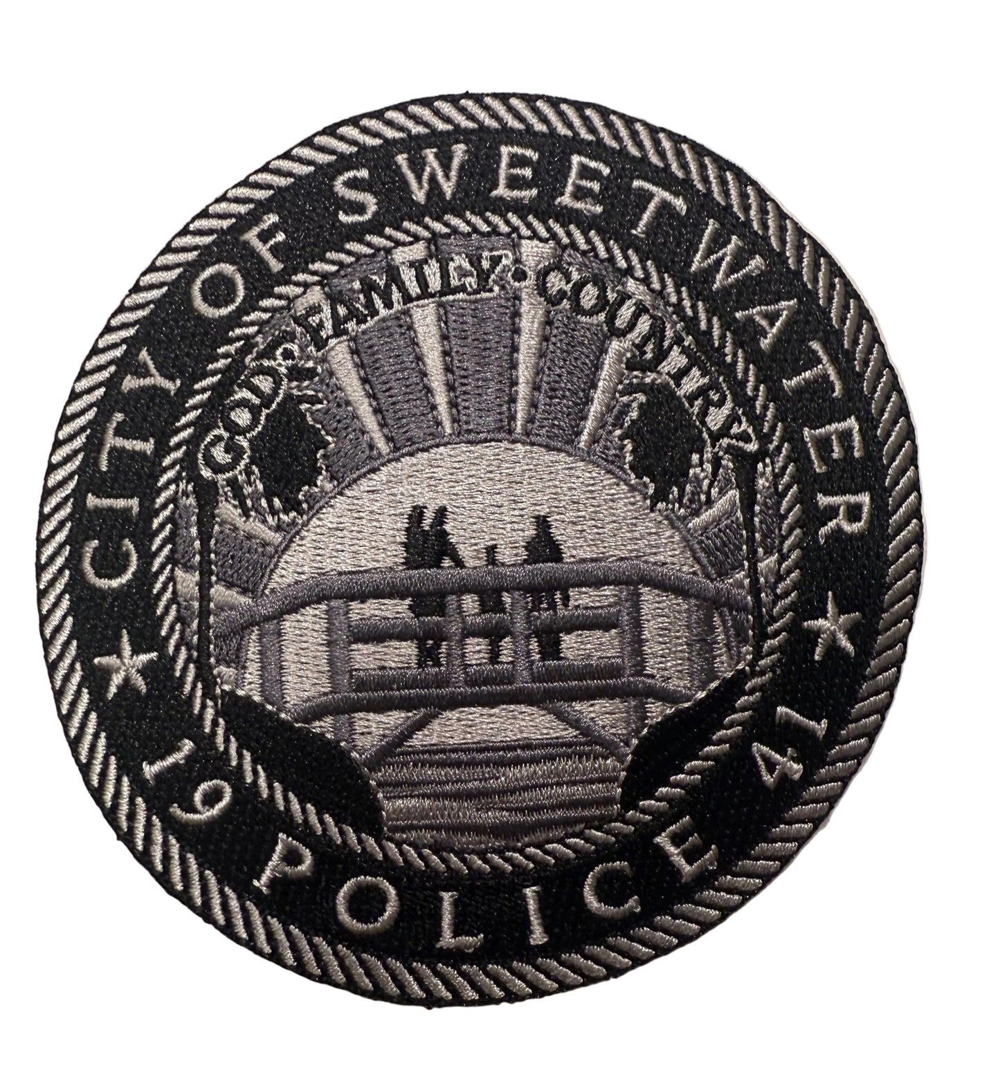Sweetwater PD Patch - Black