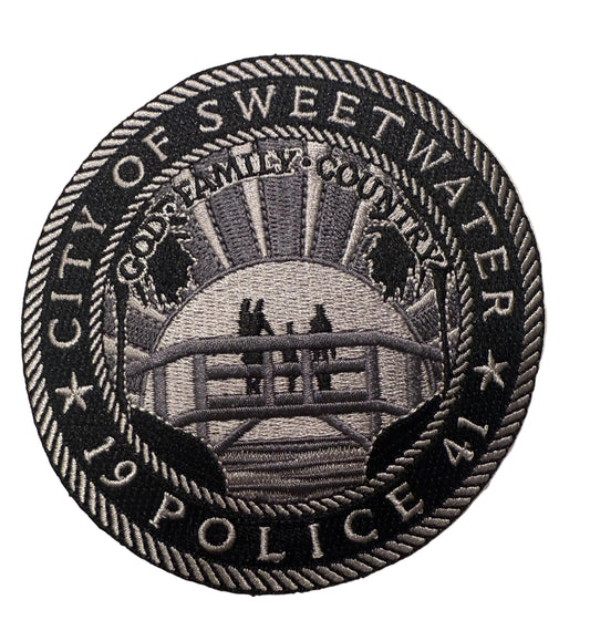 Sweetwater PD Patch - Black