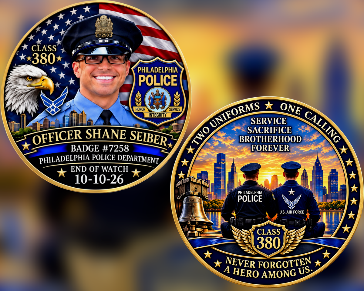 Officer Shane Seiber Challenge Coin *Presale*