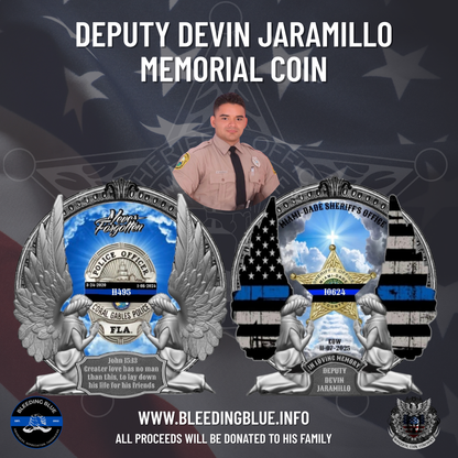 Deputy Devin Jaramillo Memorial Coin