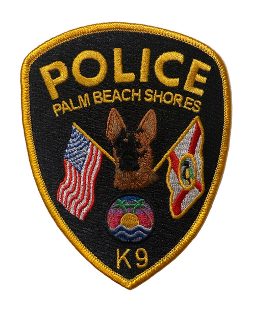 Palm Beach Shores PD Patch - K9