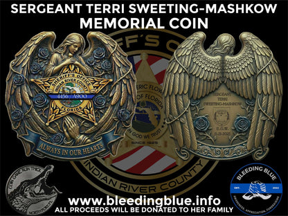 Sergeant Terri Sweeting-Mashkow Memorial Coin