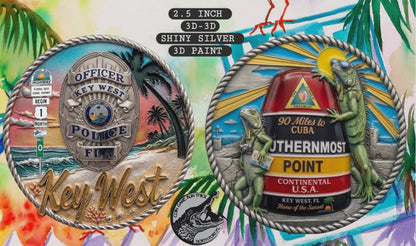Key West PD Fundraiser Coin *Presale*