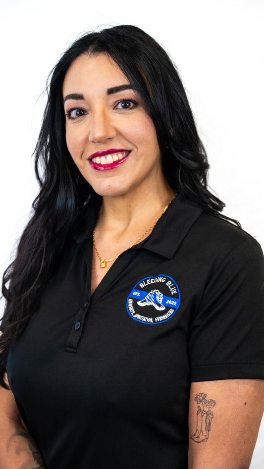 Bleeding Blue Polo