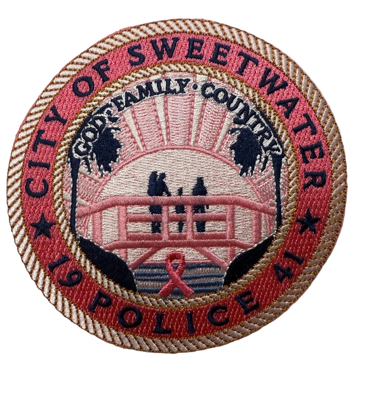 Sweetwater PD Patch- Breast Cancer Awareness