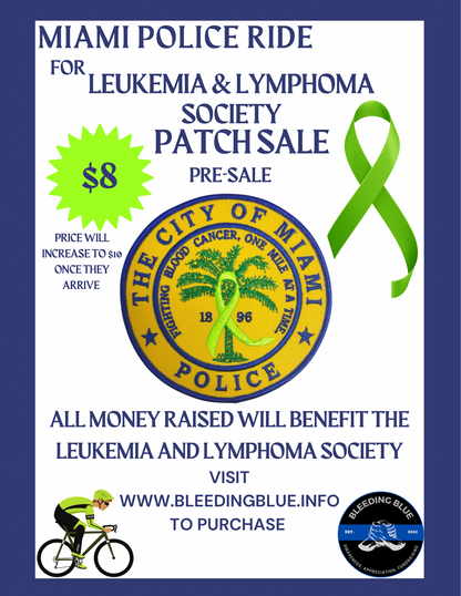 City of Miami Leukemia Patch *presale*