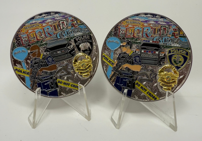 Florida City Police Dept Coin