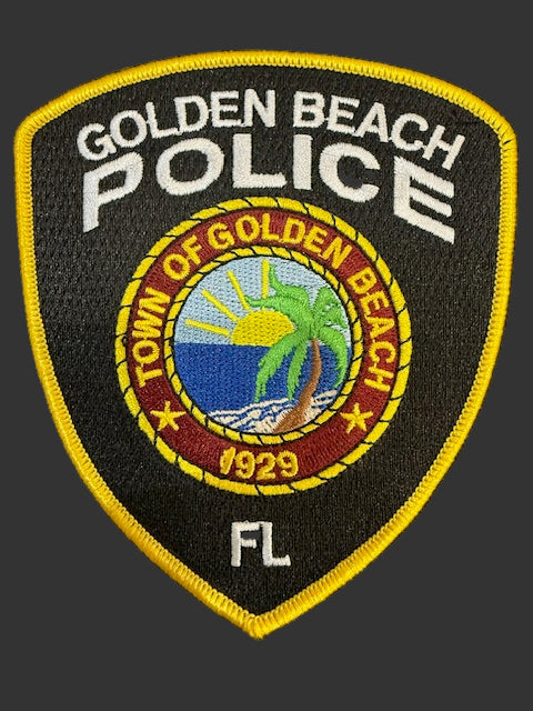 Golden Beach Police Dept Patch