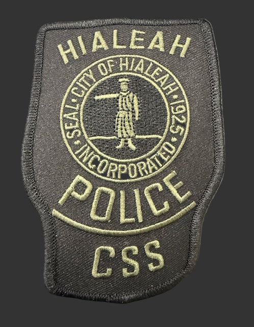 Hialeah Police Dept CSS Patch