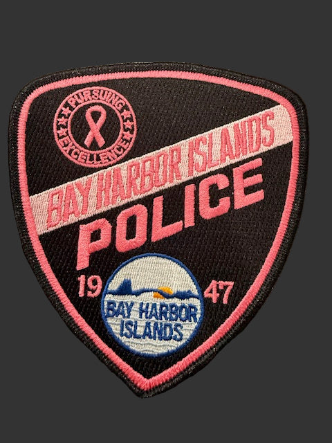 Bay Harbor Islands PD Breast Cancer Patch