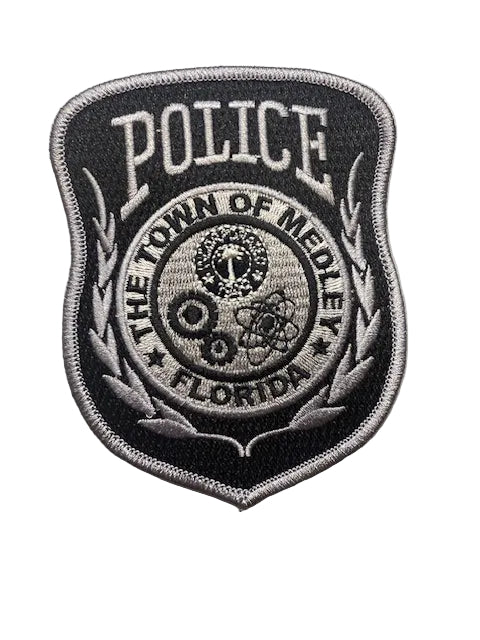 Town of Medley PD Patch - Black