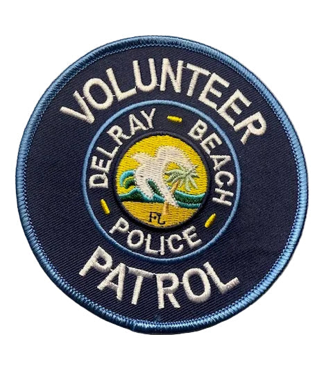 Delray Beach PD Patch - Volunteer Patrol