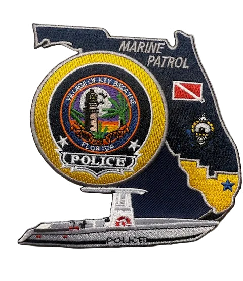 Key Biscayne PD Patch- Marine Patrol