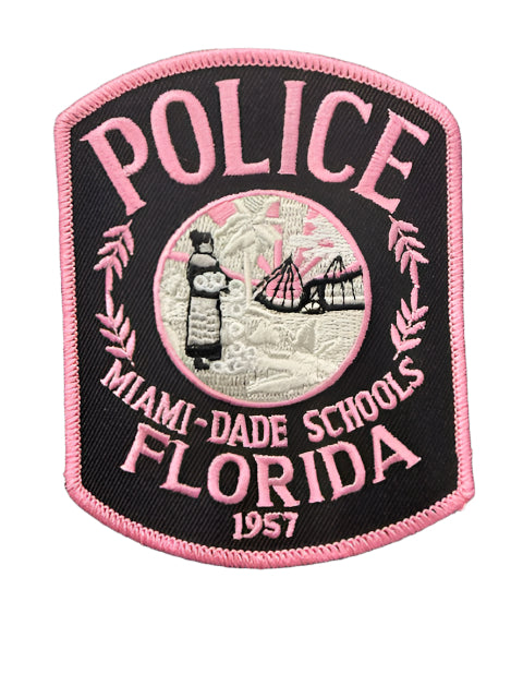 Miami-Dade Schools PD Breast Cancer Patch