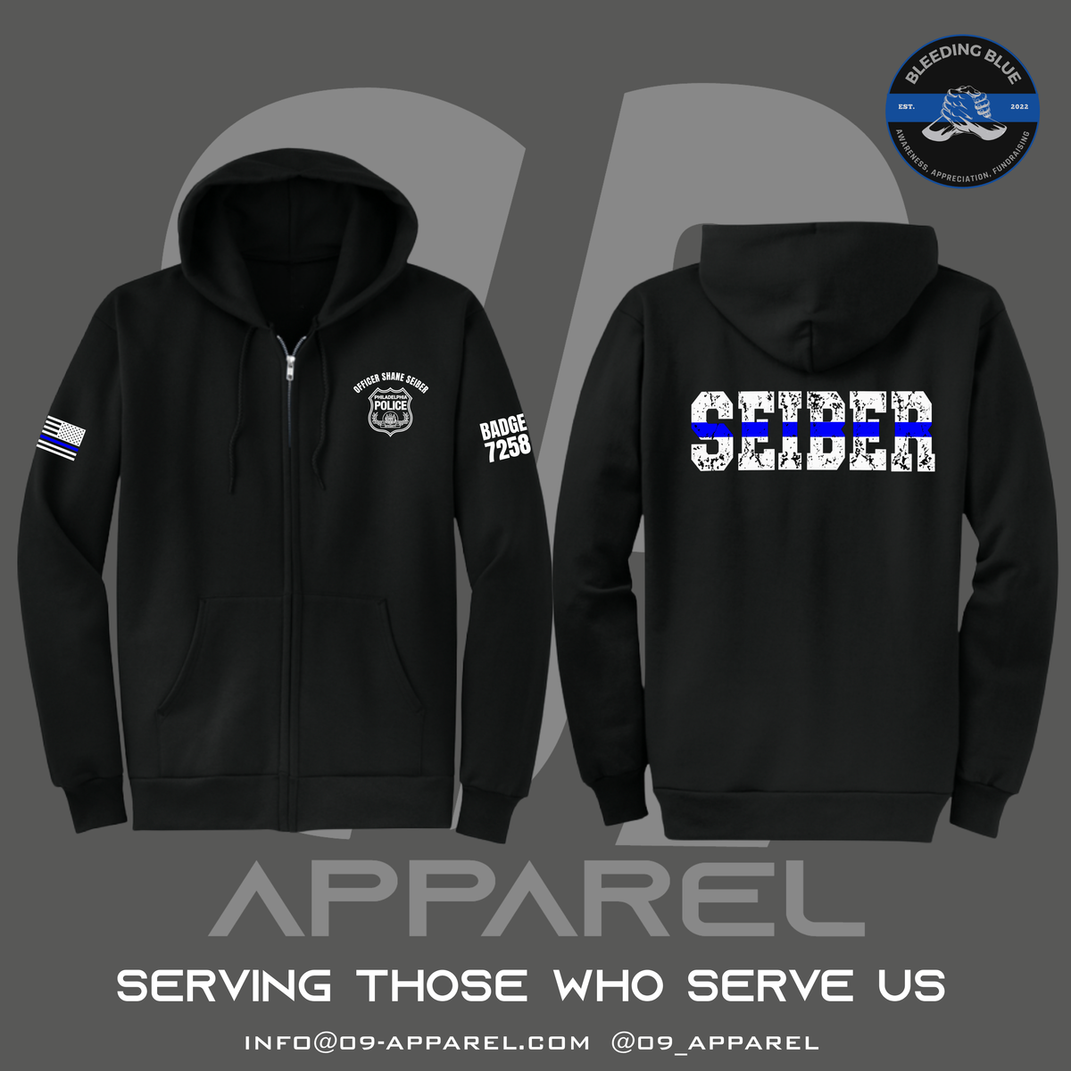 Ofc Shane Seiber Hoodie Fundraiser *presale*