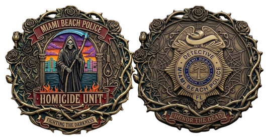 Miami Beach Homicide Coin *presale*