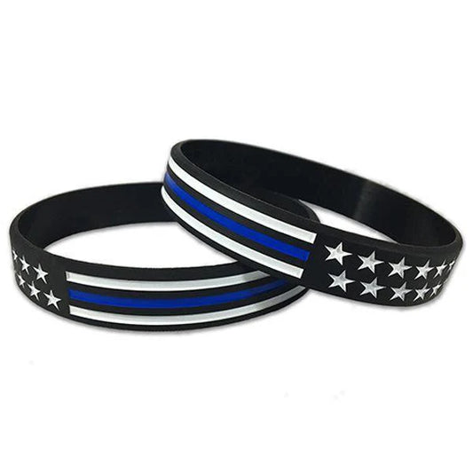 Thin Blue Line USA wristband